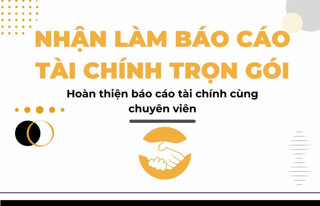 Nhận làm báo cáo tài chính trọn gói Ảnh 5