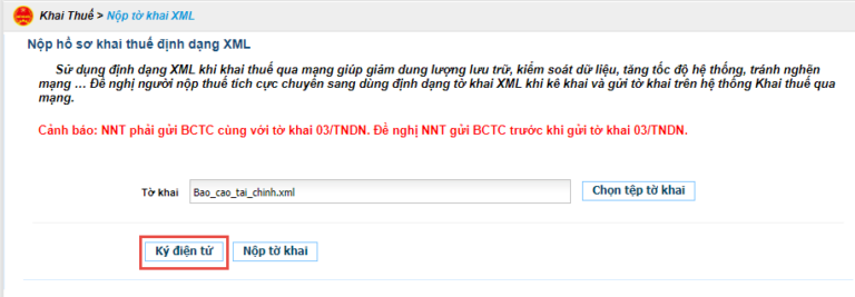 Nộp BCTC qua mạng Anh 4