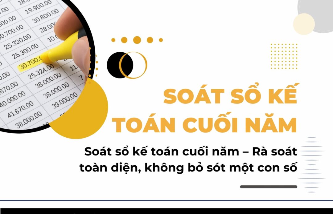 Soát sổ kế toán cuối năm